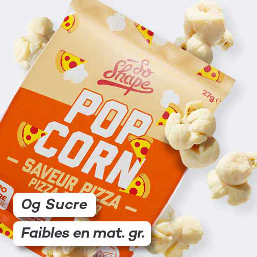 PACK PROTÉINÉ - 12× Sachets Smart Pop Corn - Image 5