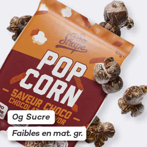 PACK SNACKS - 12× Sachets Smart Pop Corn - Image 4
